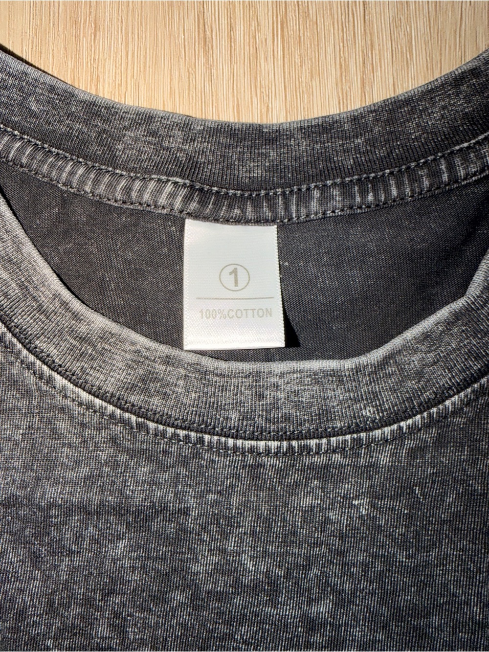 Drake Graphic Acid Wash Tee | Vintage Style Black Streetwear T-Shirt - Picture 4 of 7